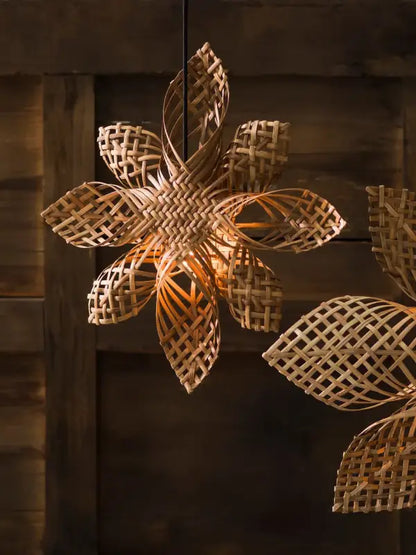 Anna toppstjärna Natur 28 cm - Stjärna