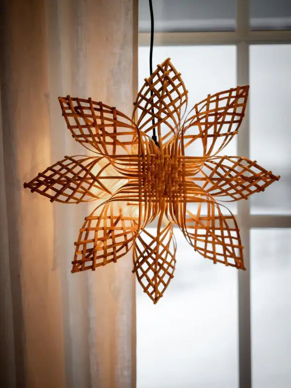 Anna toppstjärna Natur 28 cm - Stjärna