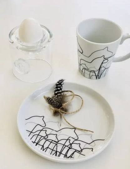 AV Assiett dalahäst 16cm - Tallrikar