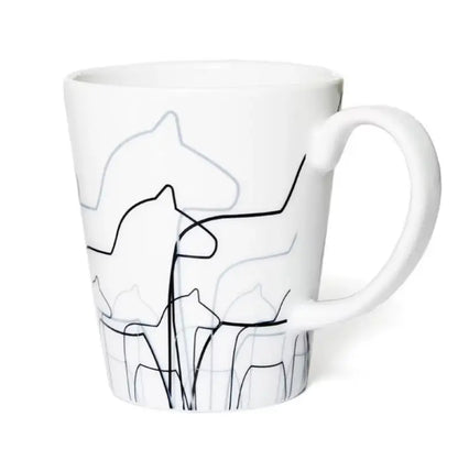 AV Dalahäst mugg med öra - Kaffekopp