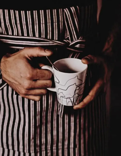 AV Dalahäst mugg med öra - Kaffekopp