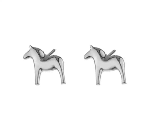 AV dalahäst örhänge silver - Örhänge