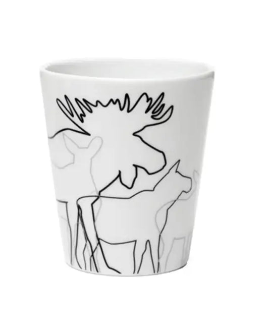 AV Mugg älg utan handtag - Porslin