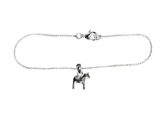 AV Scandi mini horse brace silver - Armband