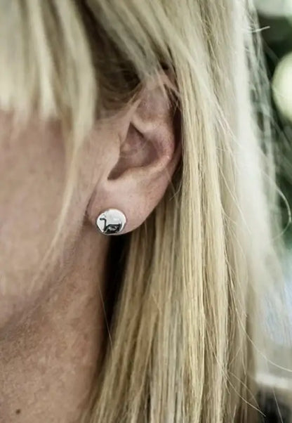 AV Scandi stick ear silver - Örhänge