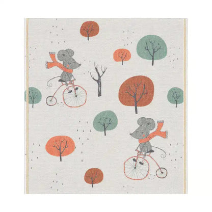 Babyfilt Skogsmus 70x75 cm - Baby