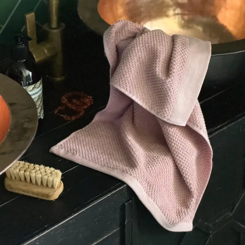 Badlakan Saltö 70x130cm rosa - Textil