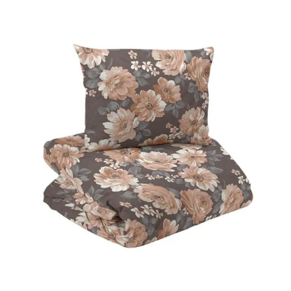 Bäddset 2-dels Dagmar satin nougat - Bäddset