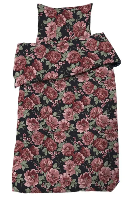 Bäddset 2-dels Dagmar satin svart - Bäddset