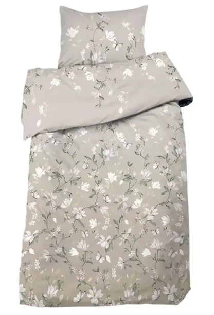 Bäddset Emma i Satin 2-dels beige - Bäddset