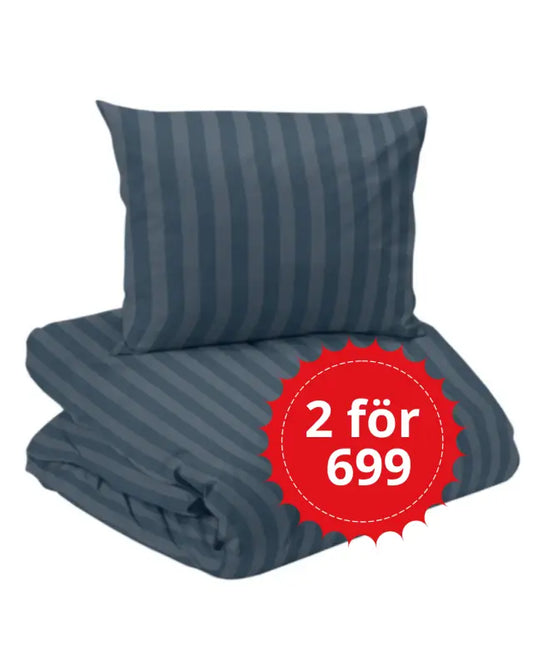 Bäddset mirage satin 2-del 150x210 Marin - Bäddset