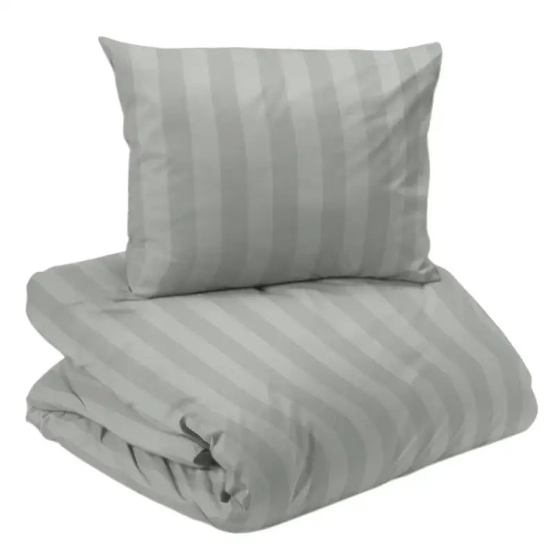 Bäddset Mirage satin 2-dels 150x210 ljusgrå - Bäddset