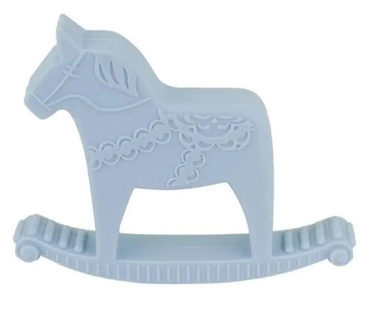Bitring dalahäst blå - Bitring