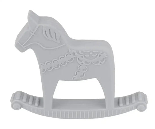 Bitring dalahäst grå - Bitring