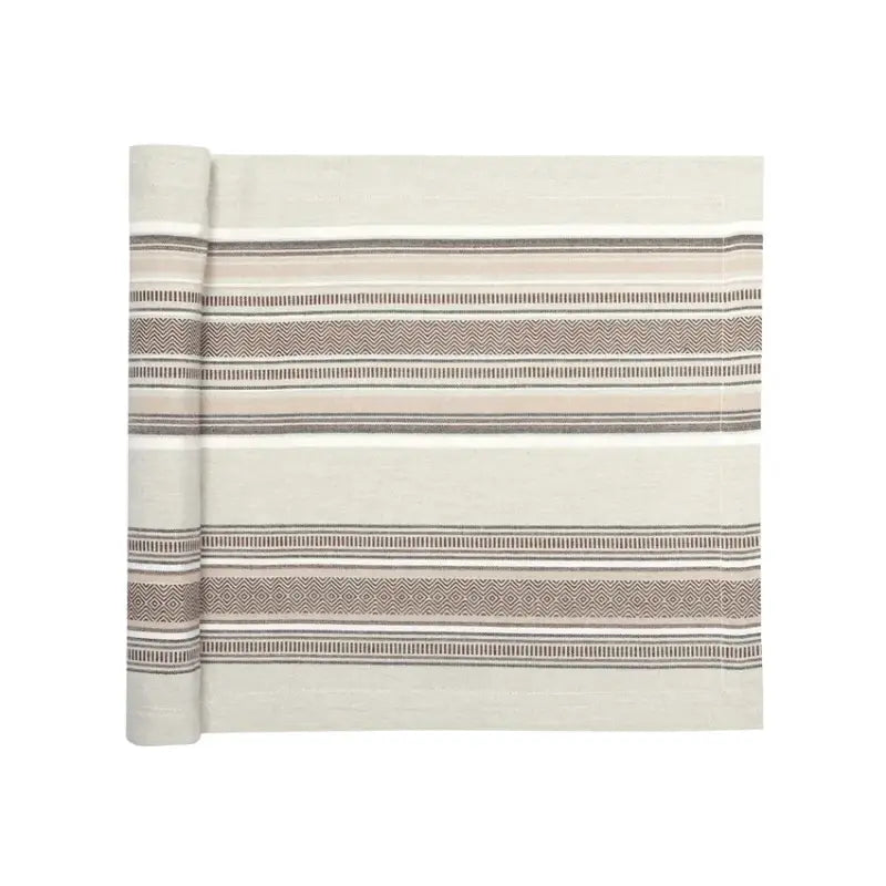Boda Löpare 35x120 cm linne/sand/brun - Textil