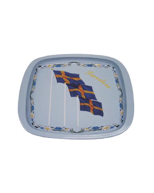 Bricka plåt Sverige - Bricka