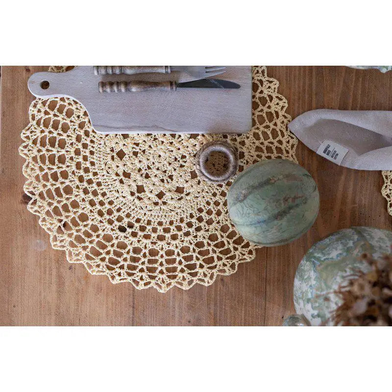 Britta tablett gul 38 cm - Duka