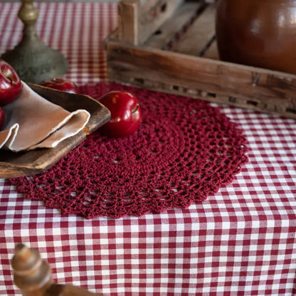 Britta tablett röd 38cm - Bordstablett