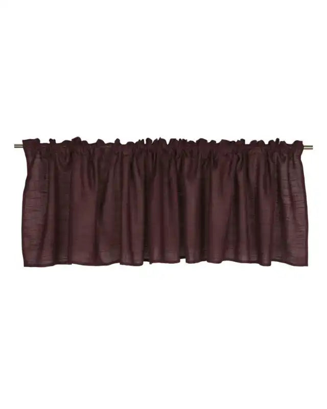 Brooklyn Gardinkappa 55x250 cm vinröd Gardinkappa