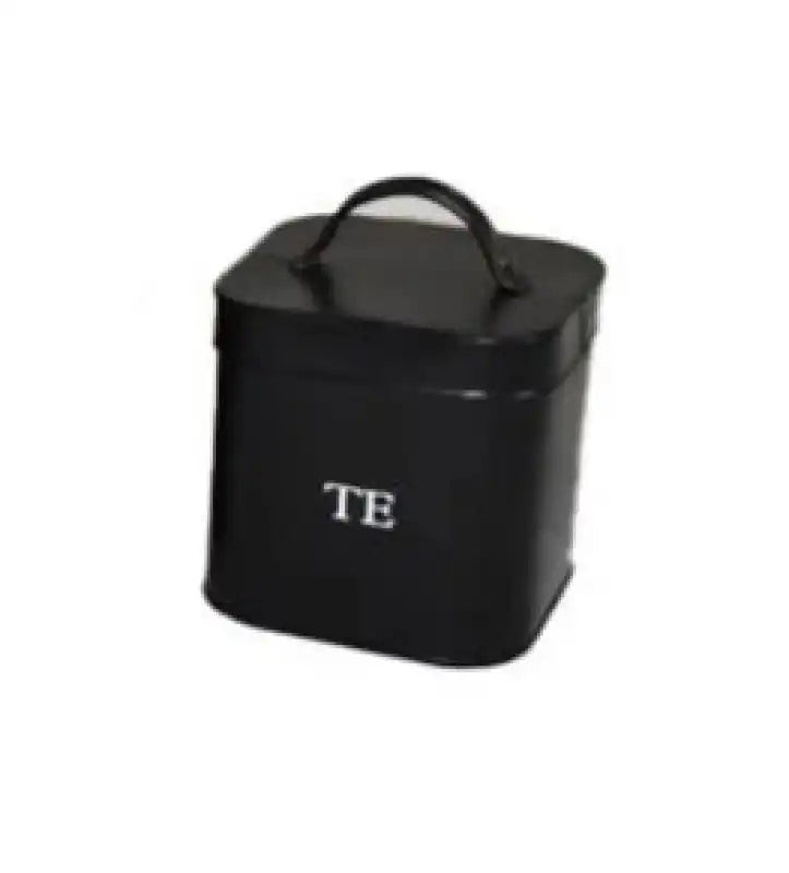 Burk TE svart 15x12 cm - Te-burk