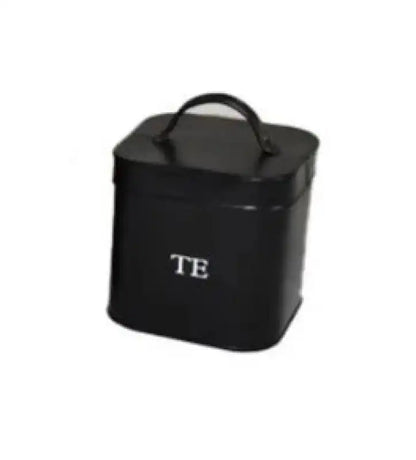 Burk TE svart 15x12 cm - Te-burk