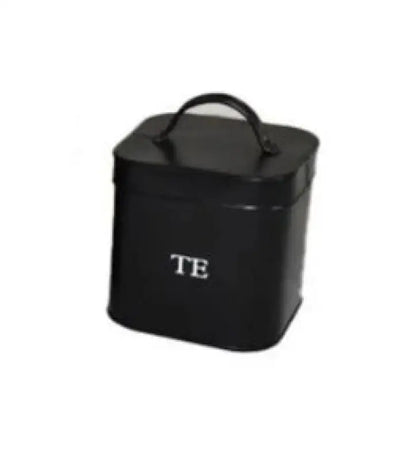 Burk TE svart 15x12 cm - Te-burk