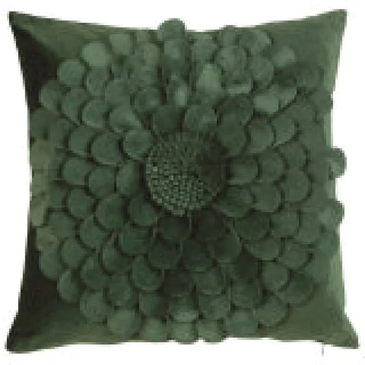 Cilla kuddfodral mörkgrön - Kuddfodral