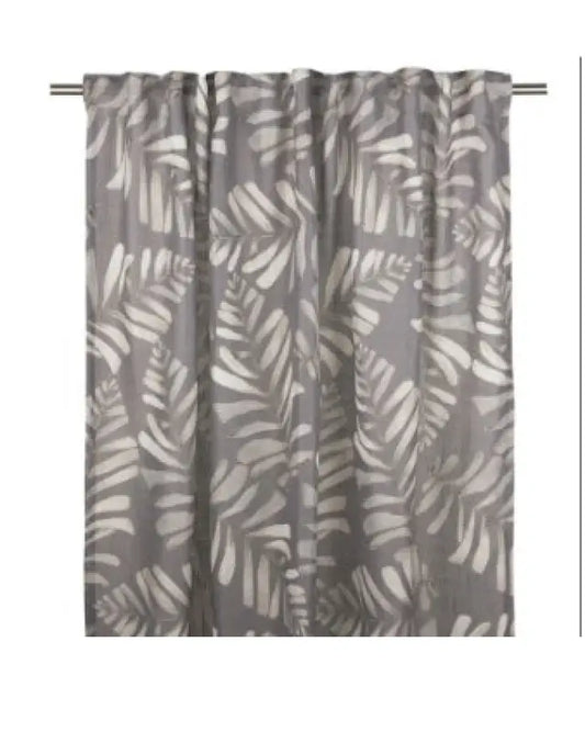 Cory Gardinlängder 2-pack 135x250 cm grå - Gardinlängder