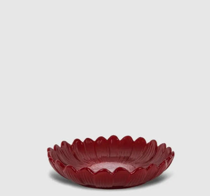 Dagny djupt fat litet vinröd - Skålar