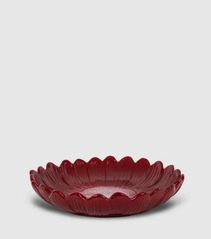 Dagny djupt fat medium vinröd - Skålar