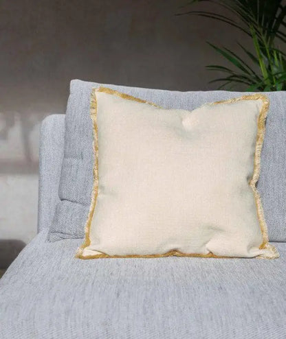 Danny Kuddfodral 45x45 cm ljusgul - Kuddfodral