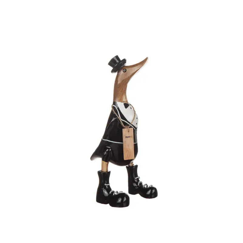 DD Anka brudpar bambu 25cm - Dekoration