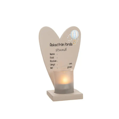 DD Dopljushållare trä - Ljushållare