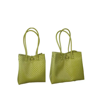 DD Flätad väska grön liten - Väska