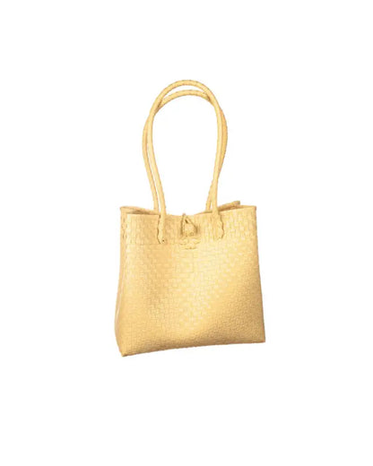 DD Flätad väska gul liten - Väska