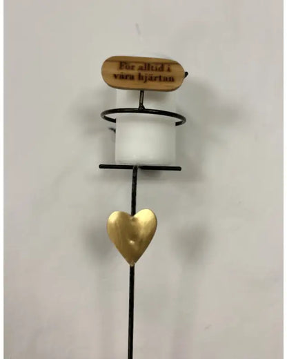 DD Gravljushållare i smide - Ljushållare