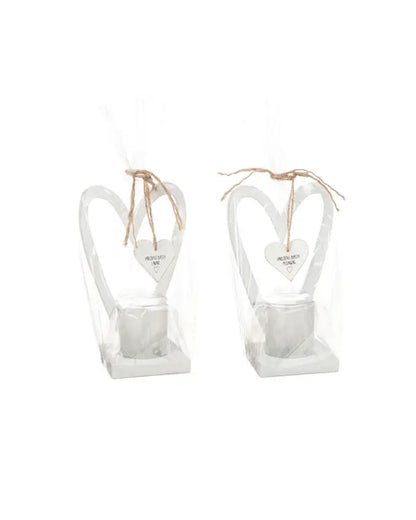 DD Ljushållare trä hjärta ’Lärare/pedagog’ - Ljushållare