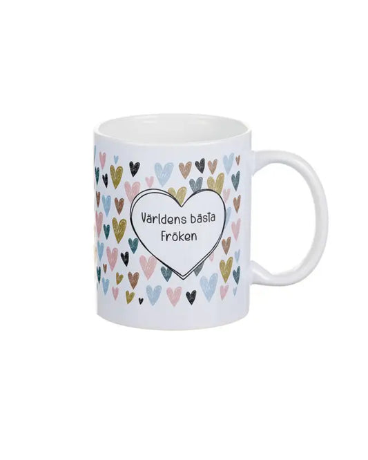 DD Mugg Världens Bästa Fröken - Present