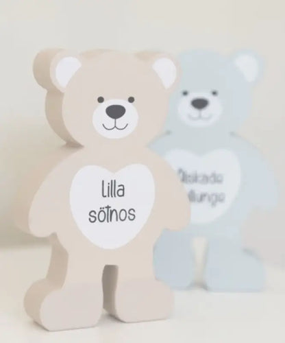 DD Nalle med text - Barn/baby