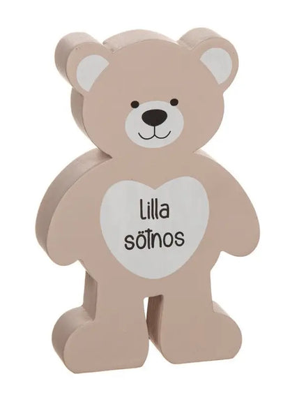 DD Nalle med text - Barn/baby