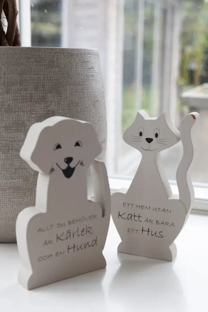 DD Stående katt 20 cm - Present