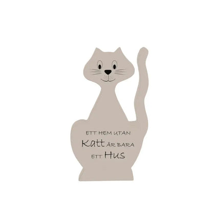 DD Stående katt 20 cm - Present