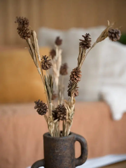 DD Torkade Blad med Kottar 65 cm - Konstväst