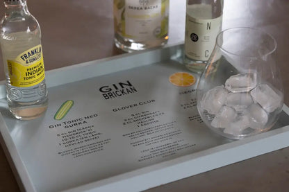 DD Träbricka ’ Gin bricka’ 35x25 cm - Bricka