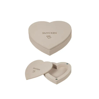 DD Trälåda Hjärta ’ Smycken’ 20x20cm - Smycken