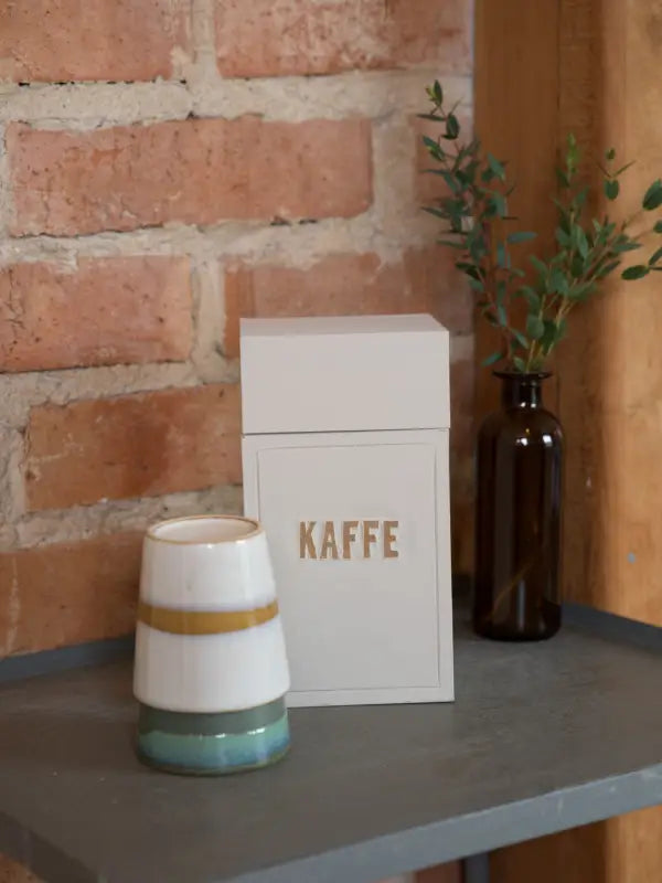 DD Trälåda Kaffe Sand - Kaffe