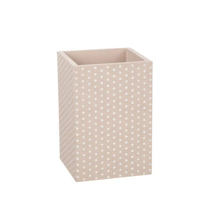 DD Trälåda prickar rosa 10x15 cm - trälåda