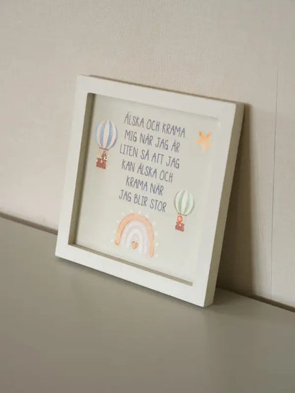 DD Trätavla ’Älska och Krama Mig’ - trätavla