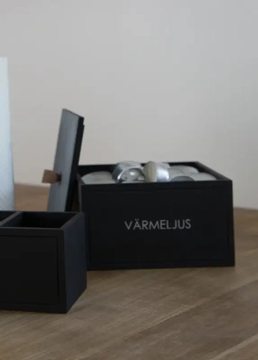 DD Värmeljus svart - Present