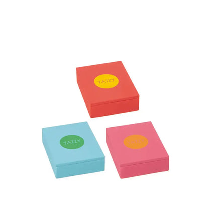 DD Yatzy i trä färg 10x13 cm - Yatzy